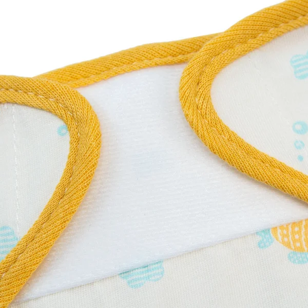 Set 5 tã vải sơ sinh Animo BA1022078 (NB,Vàng họa tiết-Giao hoạ tiết ngẫu nhiên)