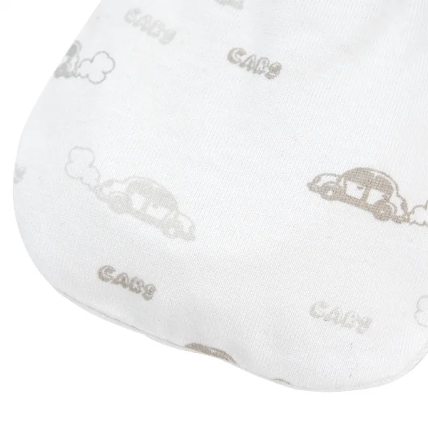 Bộ bao tay chân sơ sinh bo Animo HN522048 (NB,Xám)