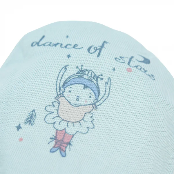 Bộ bao tay chân sơ sinh bo Animo HN522048 (NB,Xanh ngọc)