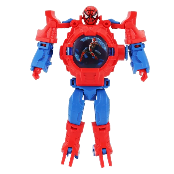 Đồng hồ robot biến hình thông minh có chỉnh giờ cho bé RFD501615 (Đỏ)