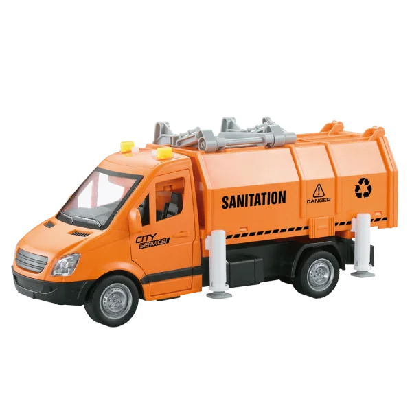 Xe vệ sinh đường phố cao cấp có âm thanh và đèn RFD341536 (Cam)