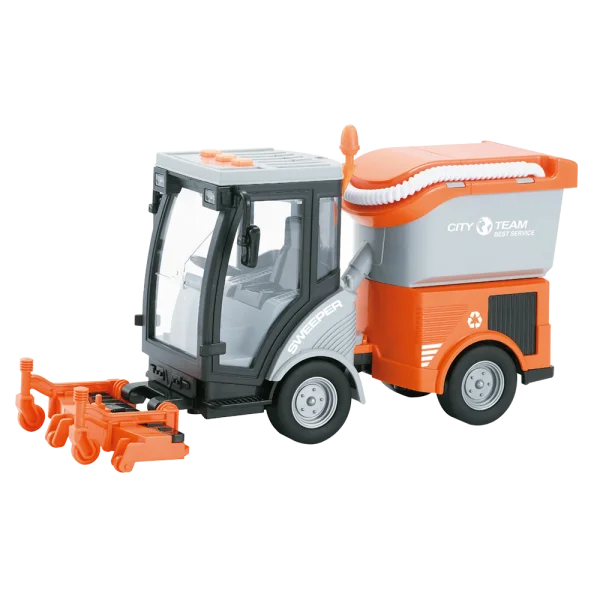 Xe quét rác đường phố có âm thanh và đèn RFD341546 (Cam)