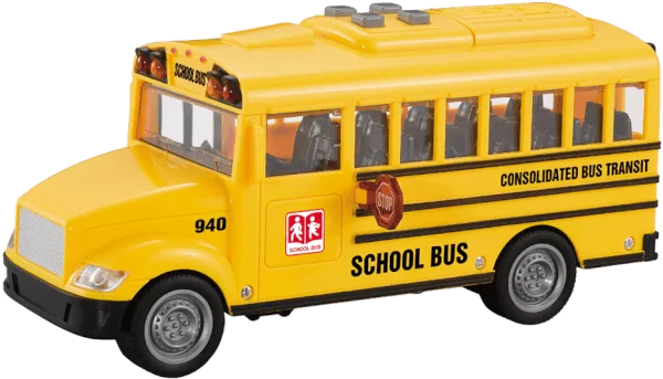 Xe bus mô hình có âm thanh và đèn RFD341559 (Vàng)
