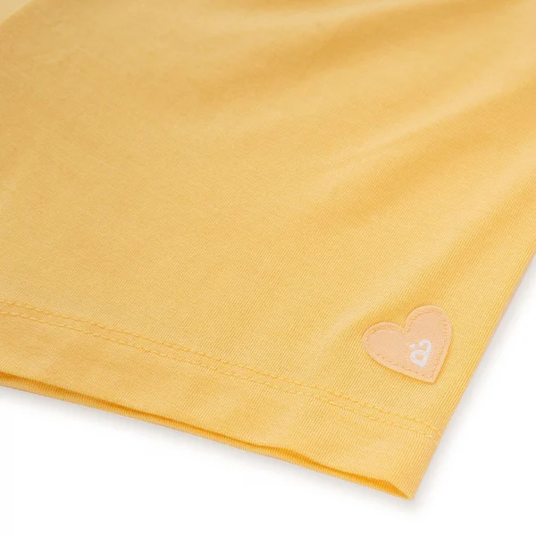 Bộ sơ sinh tính năng ngắn, vải modal BST Thiên Nga Animo BMC822074 (0-12M,Vàng)