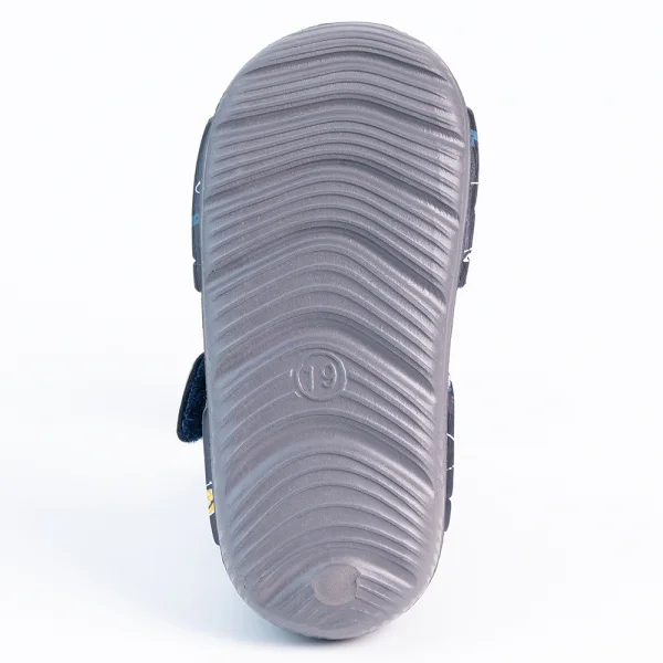 Sandal bé trai Animo A2207_JK049 (19-25,Xanh đen)