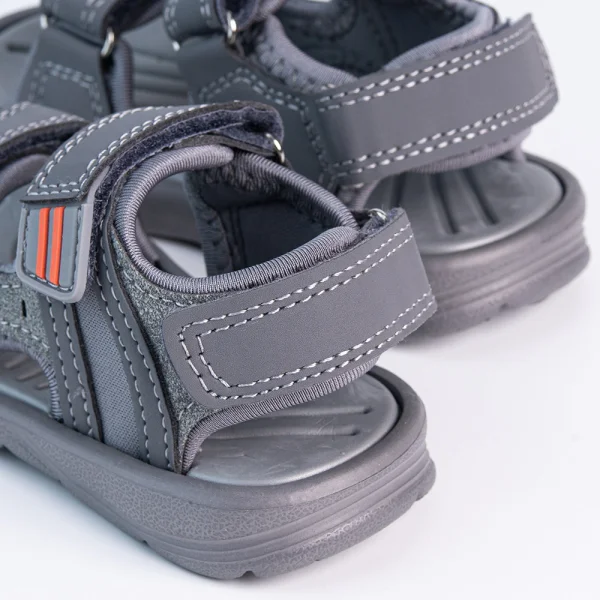 Sandal bé trai cao cấp Animo A2207_JK050 (19-25,Xám)