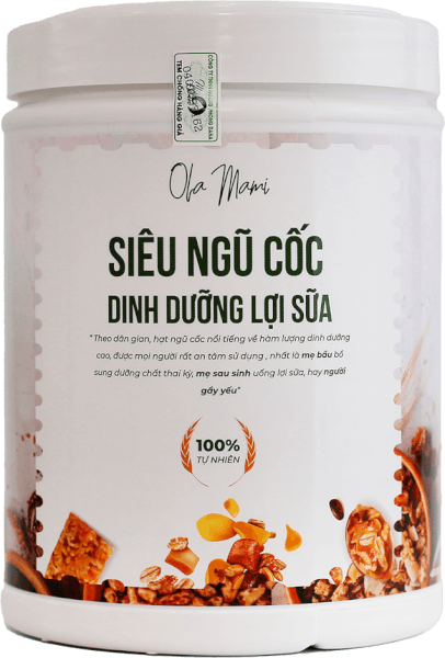 Siêu Ngũ Cốc Dinh Dưỡng Lợi Sữa Ola Mami