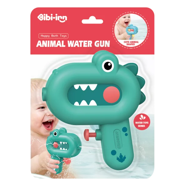 Súng bắn nước khủng long JS055991 (Xanh)