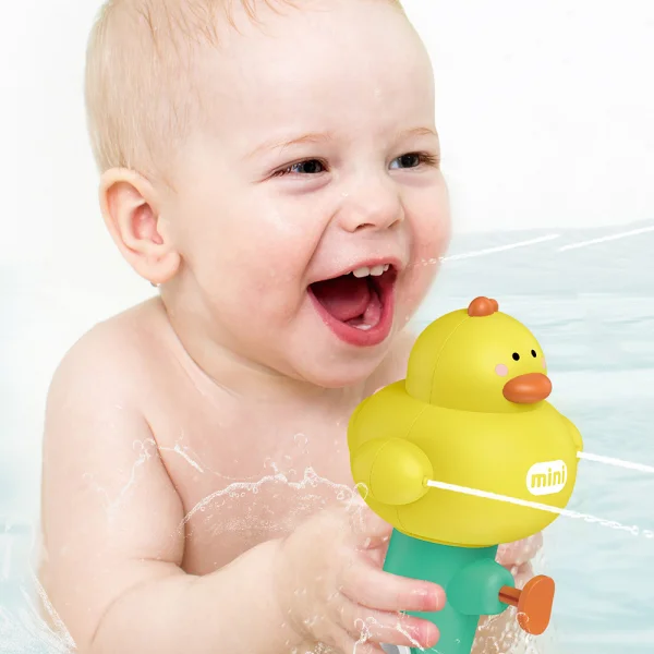 Súng bắn nước vịt con JS055992 (Vàng)