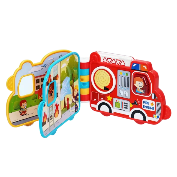 Đồ chơi mô phỏng phương tiện giao thông kèm âm thanh và đèn sinh động JS057038