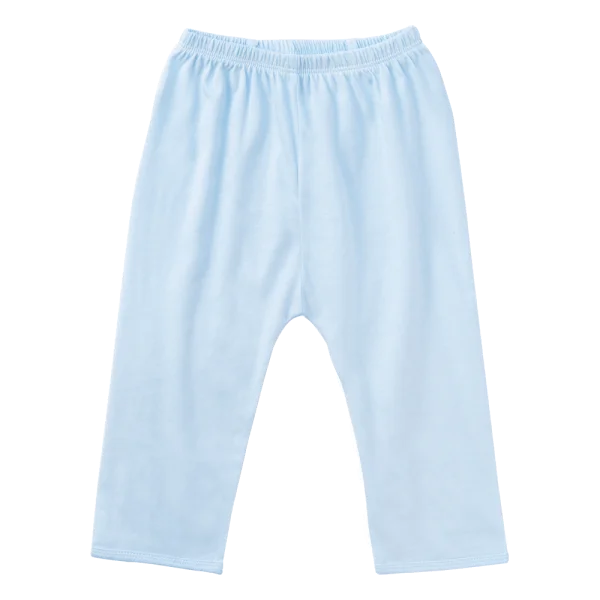 Cặp quần sơ sinh dài Animo KV123014 (NB,Trắng họa tiết_Xanh)