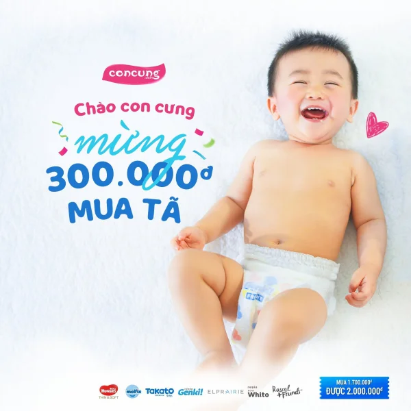 Thẻ CHÀO CON CƯNG 1.7 triệu