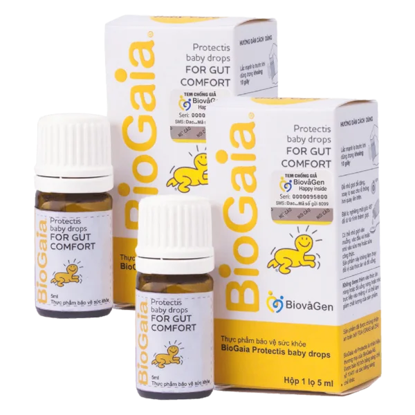 Combo 2 men Vi Sinh BioGaia Protectis (Lọ 5ml)
