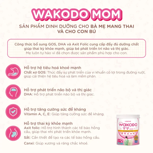 Sữa Wakodo MOM 300g
