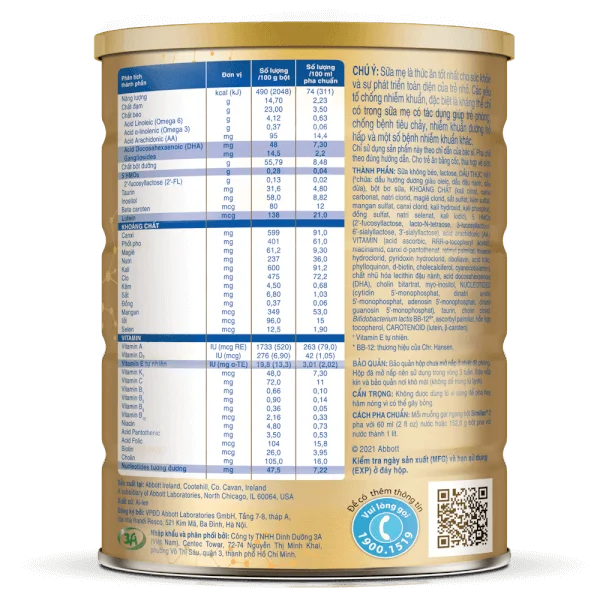 Sữa Similac 5G số 2 900g (6-12 tháng)