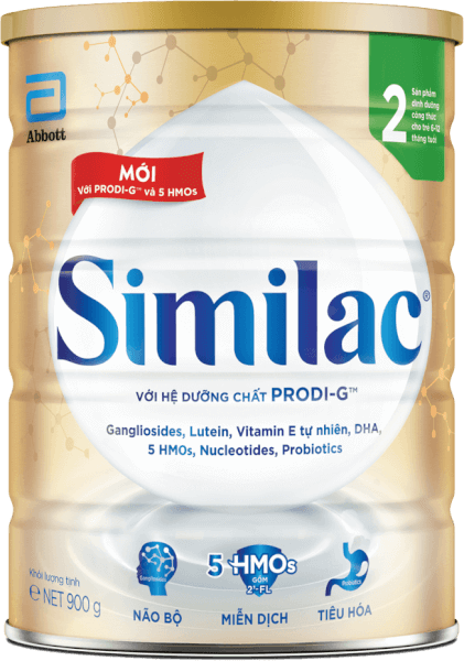 Sữa Similac 5G số 2 900g (6-12 tháng)