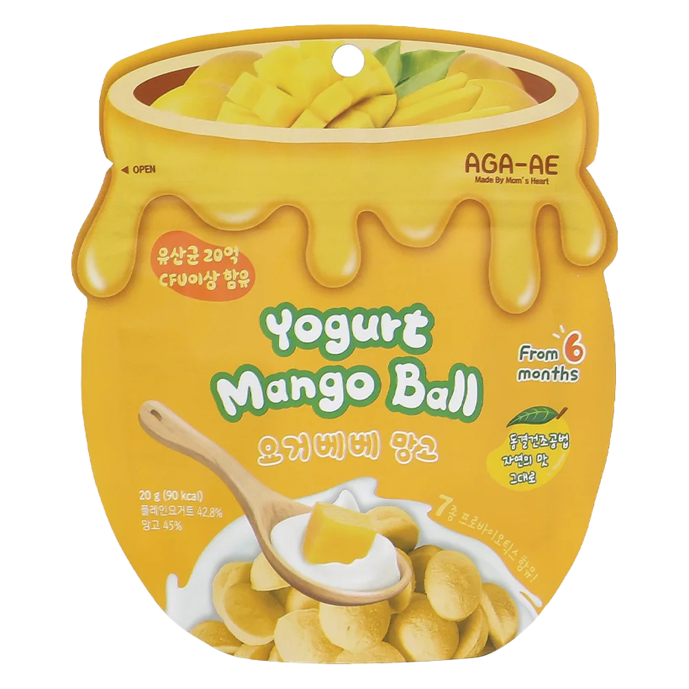 Snack sữa chua sấy khô AGA-AE vị xoài (20g)