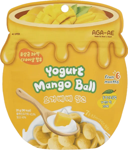 Snack sữa chua sấy khô AGA-AE vị xoài (20g)