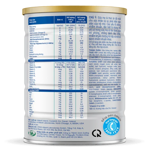 Sữa Similac Total Protection 2 900g (6-12 tháng)