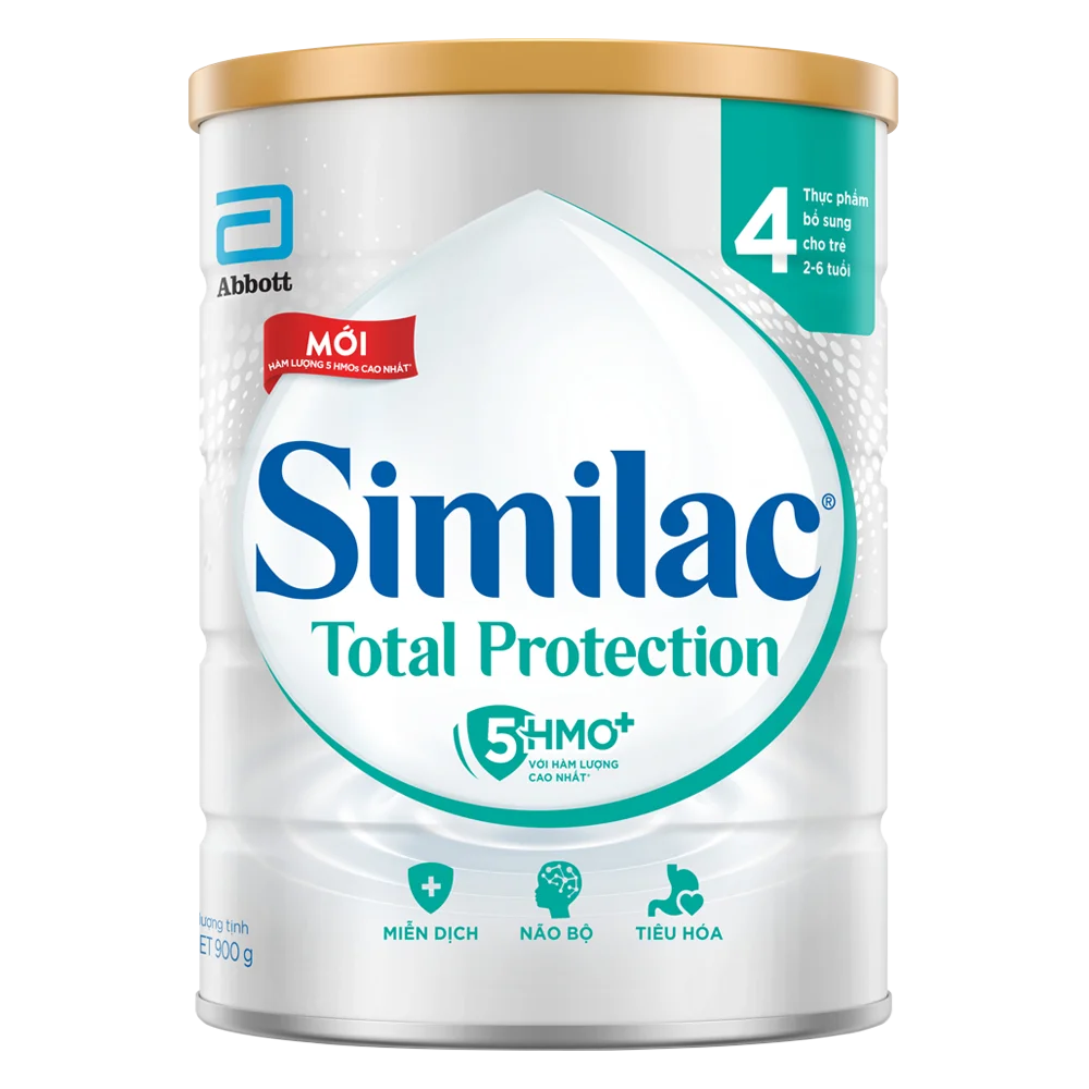 Combo 4 Sữa Similac Total Protection 4 900g (2 - 6 tuổi)