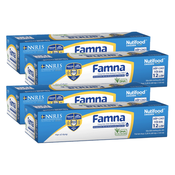 Combo 4 thùng Sữa nước Famna 110ml (lốc 4 hộp)
