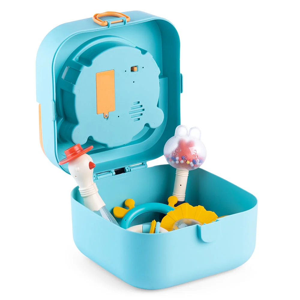 Hộp xúc xắc Animo có nhạc đèn 6pcs YN475576 (Xanh dương)