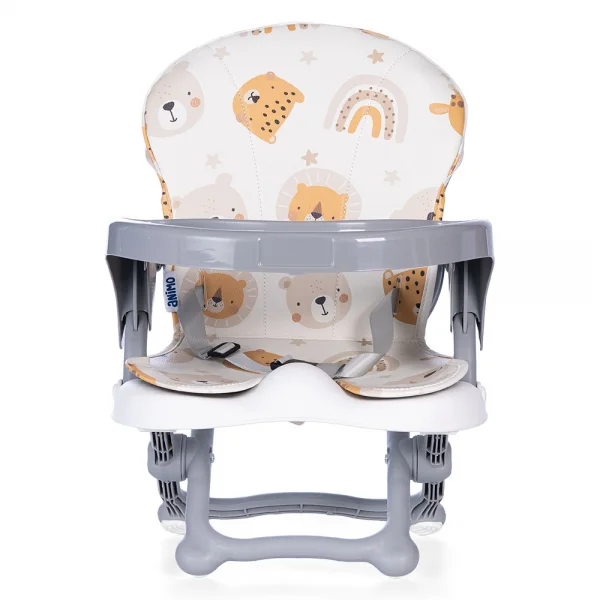 Ghế ngồi du lịch điều chỉnh độ cao cho bé Animo (Xám, GHbc2203)