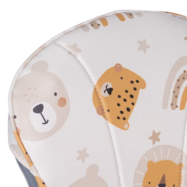 Ghế ngồi du lịch điều chỉnh độ cao cho bé Animo (Xám, GHbc2203)