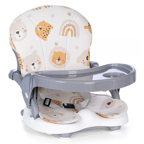 Ghế ngồi du lịch điều chỉnh độ cao cho bé Animo (Xám, GHbc2203)