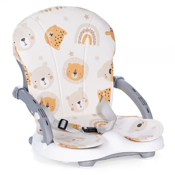 Ghế ngồi du lịch điều chỉnh độ cao cho bé Animo (Xám, GHbc2203)