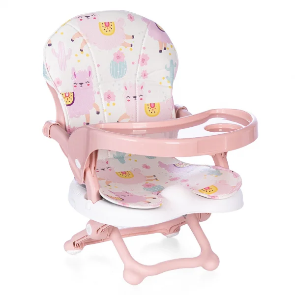 Ghế ăn dặm gấp gọn Animo (Hồng, GHbc2203)