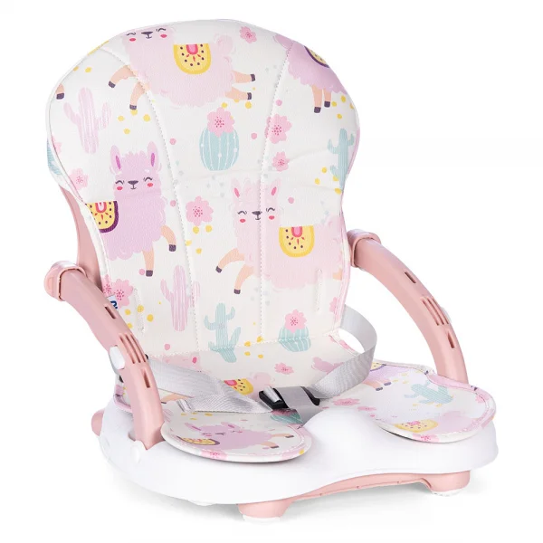 Ghế ăn dặm gấp gọn Animo (Hồng, GHbc2203)