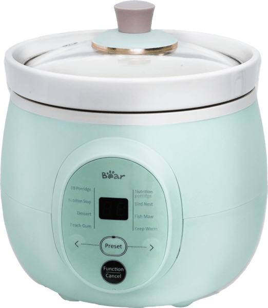 Nồi nấu chậm đa năng Bear 2L (Xanh, DDG-D20P1)