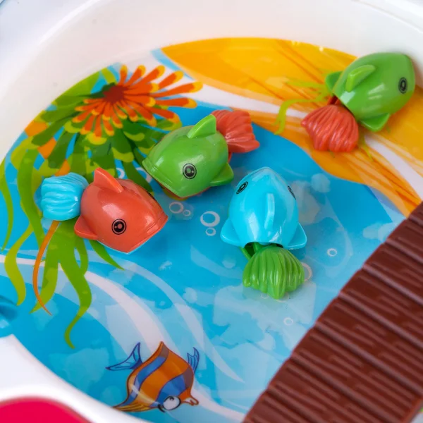 Bộ câu cá điện đa năng có nhạc kèm vòng xoay trượt xe ô tô