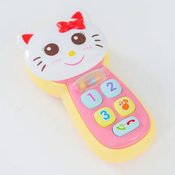 Điện thoại Hello Kitty có đèn và gương soi JS057631 (Hồng)