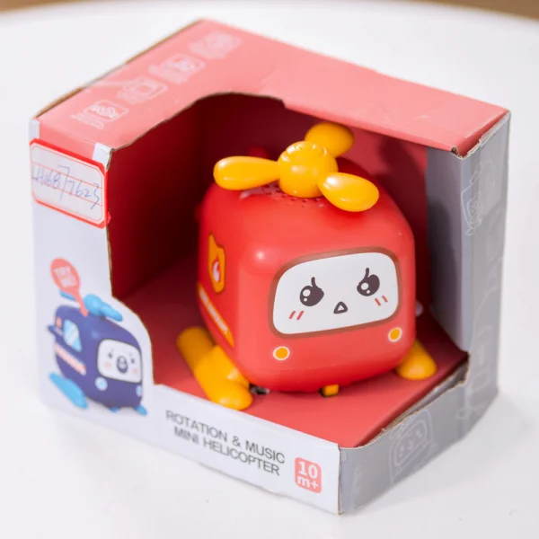 Xe hoạt hình trực thăng chạy trớn có âm thanh sinh động LH16877623 (Màu ngẫu nhiên)