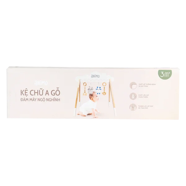 Kệ chữ A gỗ đám mây ngộ nghĩnh Animo