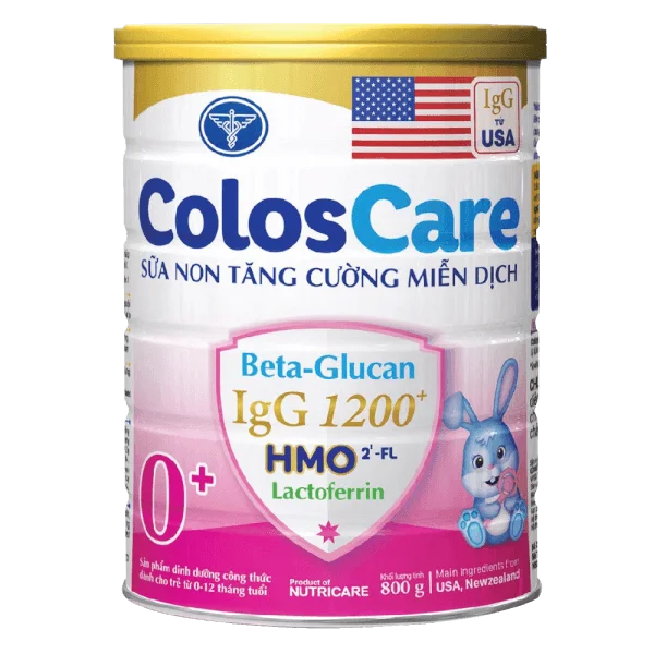 Sữa ColosCare 0+ 800g (0-12 tháng tuổi)