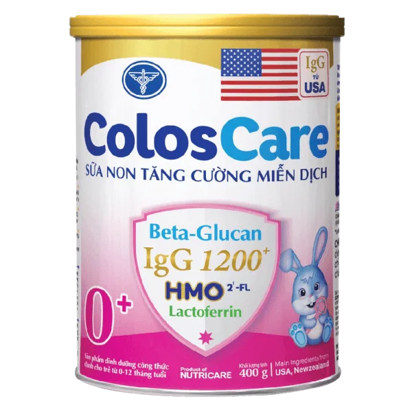 Sữa ColosCare 0+ 400g (0-12 tháng tuổi)