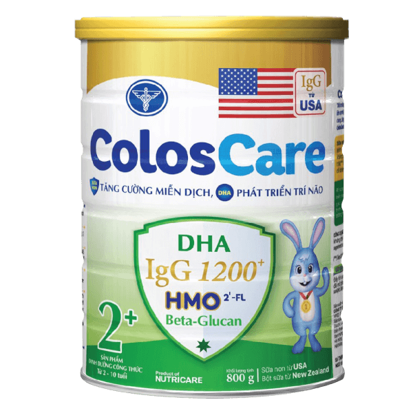 Sữa ColosCare 2+ 800g (2-10 tuổi)