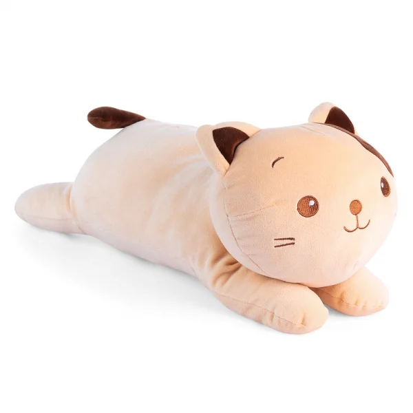 Thú bông mèo nâu kèm mền Animo