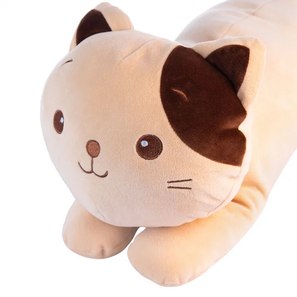 Thú bông mèo nâu kèm mền Animo