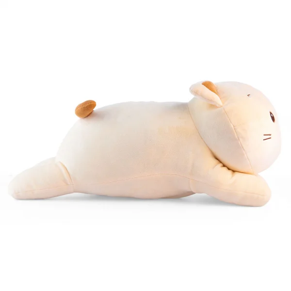 Thú bông mèo kem kèm mền Animo