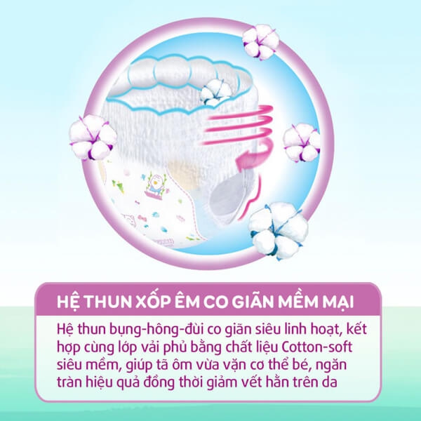 Tã Quần Bobby XXXL22 + 6 miếng tã quần