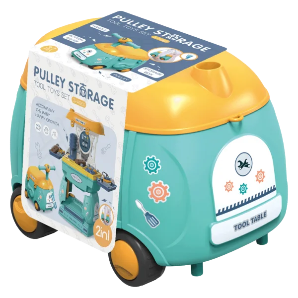 Xe nhập vai công cụ 37pcs CY513260 (Xanh)