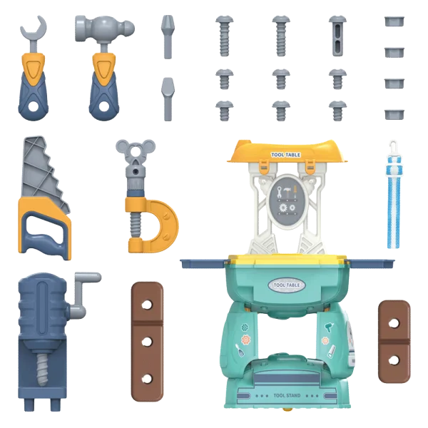 Xe nhập vai công cụ 37pcs CY513260 (Xanh)