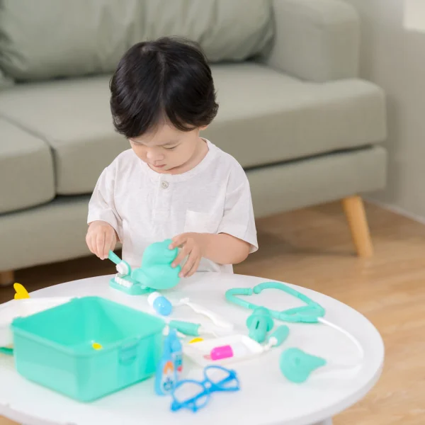 Hộp nhập vai bác sĩ nha khoa kèm mô hình răng ngộ nghĩnh 27pcs CY510884