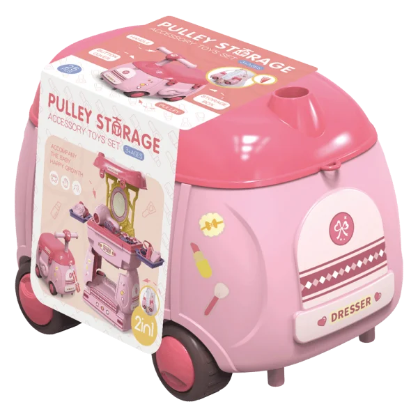 Xe nhập vai trang điểm 25pcs CY513259 (Hồng)