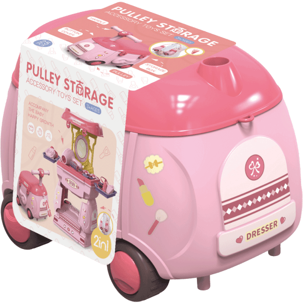 Xe nhập vai trang điểm 25pcs CY513259 (Hồng)