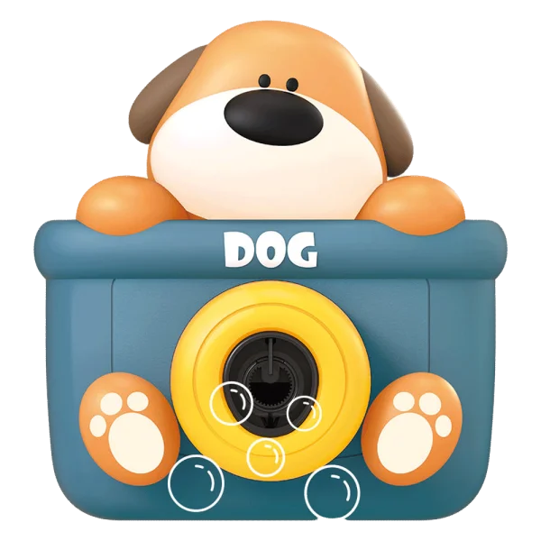 Máy ảnh thổi bong bóng hình chú chó ngộ nghĩnh có nhạc đèn CY435686